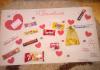 Плакат із шоколадками та написами своїми руками: робимо з ватману та цукерок незвичайний подарунок
